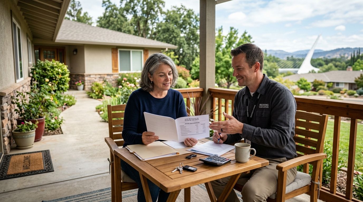 How much do cash home buyers pay for houses in Redding in 2025?