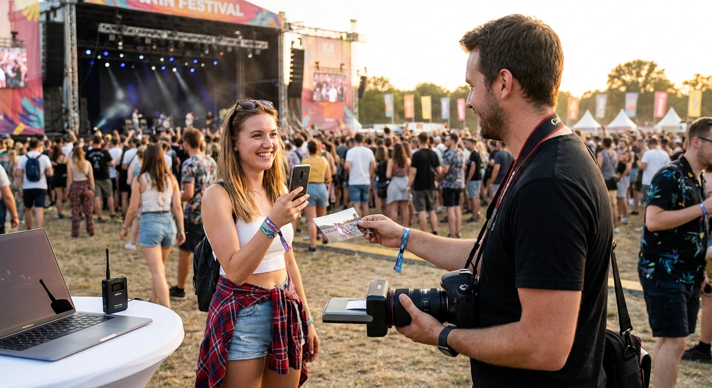 Deliver Photos Instantly at Music Festivals (2026 Guide)