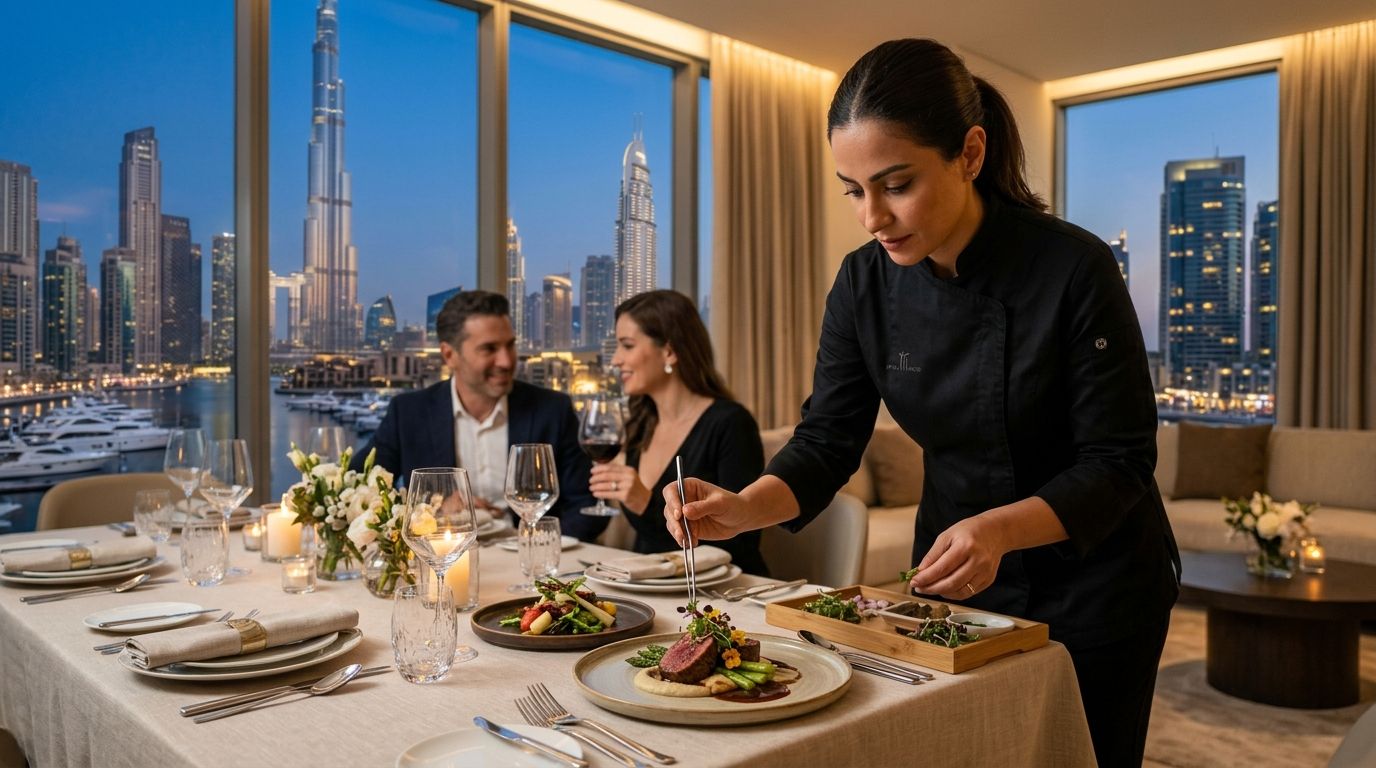 Best private chefs in Dubai for home dining 2026