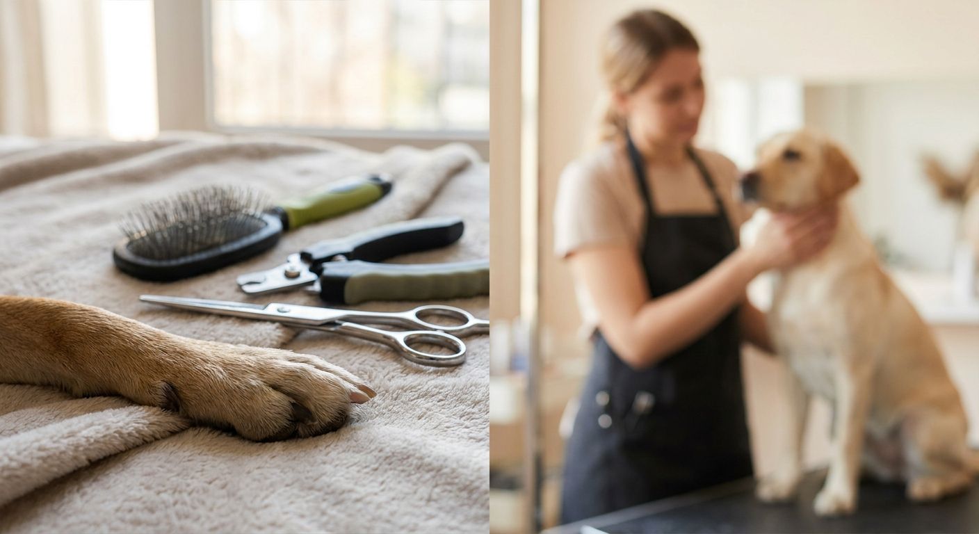 Can grooming tools cause more stress than professional groomers?