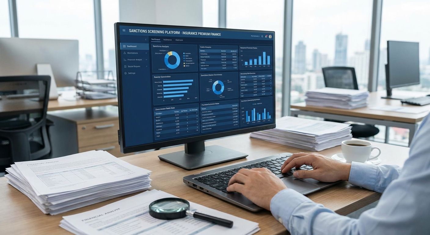 Sanctions Screening Software for Premium Finance (2026)