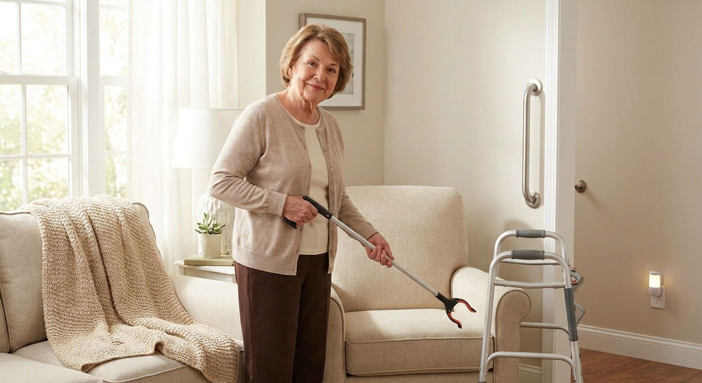 Fall prevention aids for seniors living alone