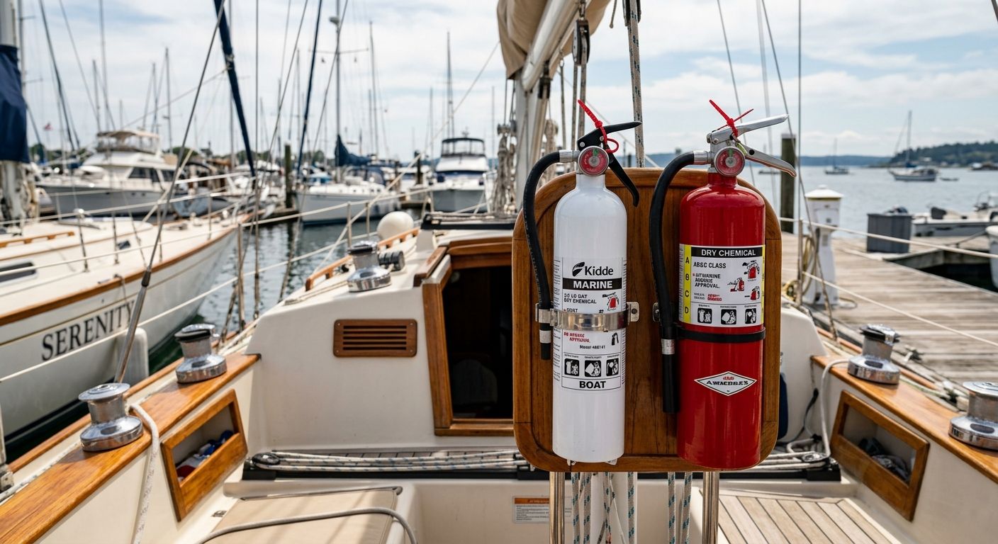 Best fire extinguishers for boats and marinas 2026