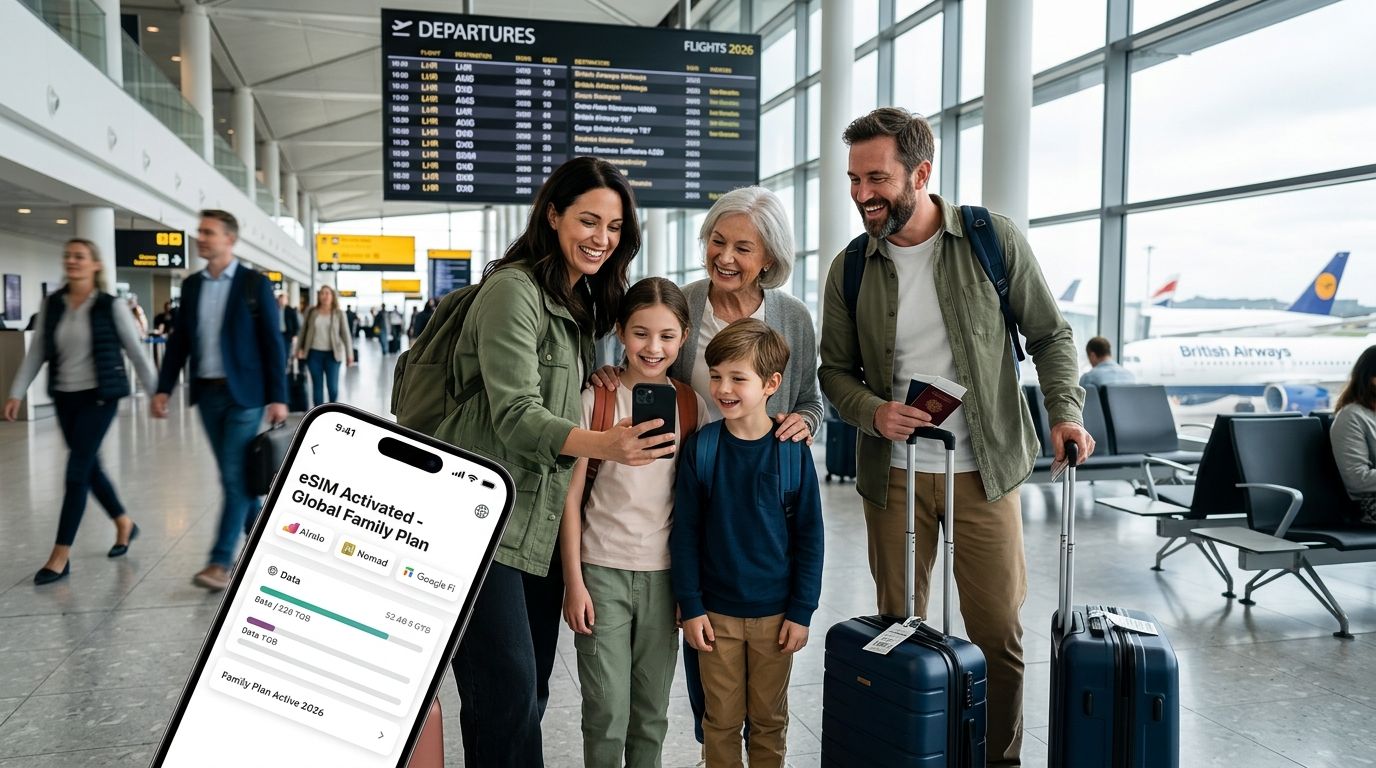 Best esim for family travel in 2026