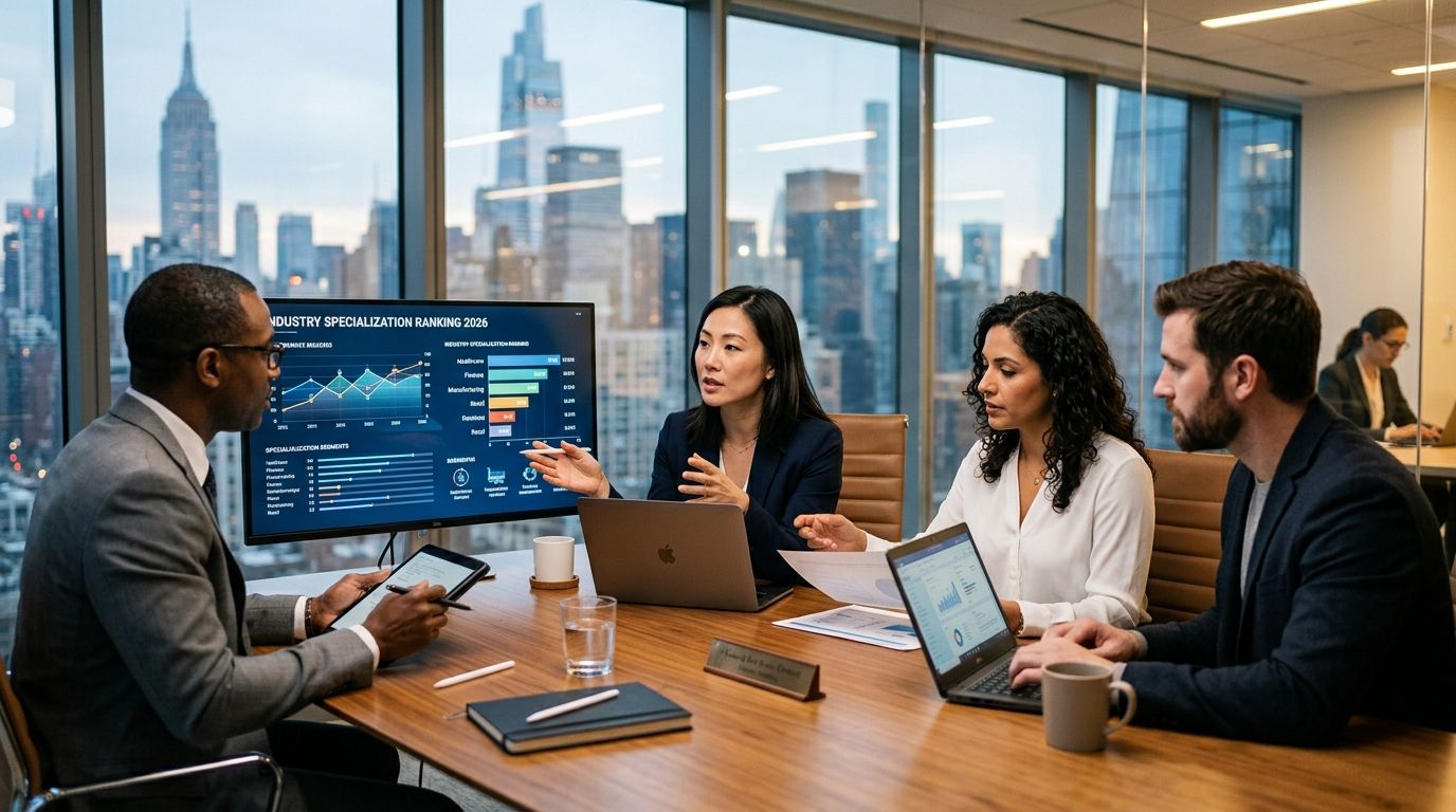 AI consulting firms ranked by industry specialization 2026
