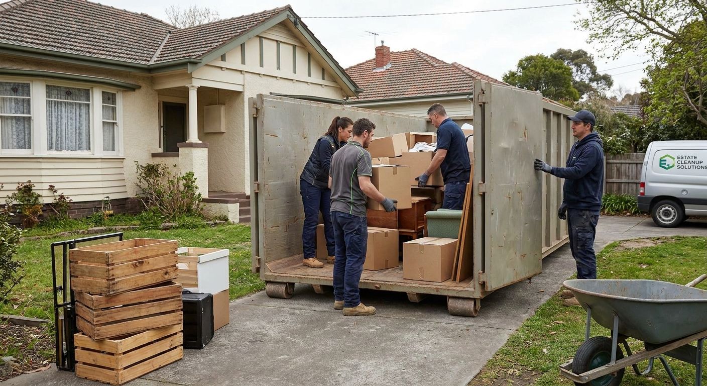 Skip bins for deceased estate cleanups