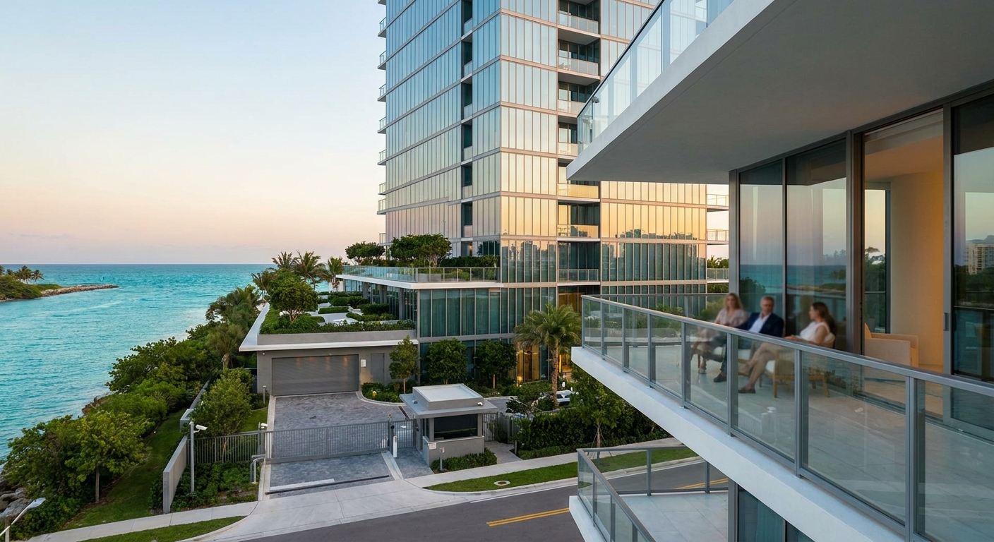 Best luxury condo buildings in Miami for privacy and security