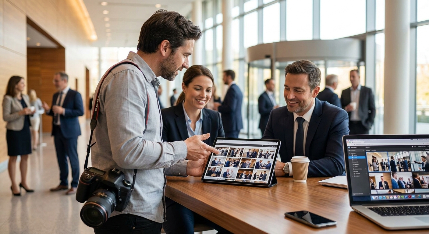 Best photo gallery apps for corporate event photographers