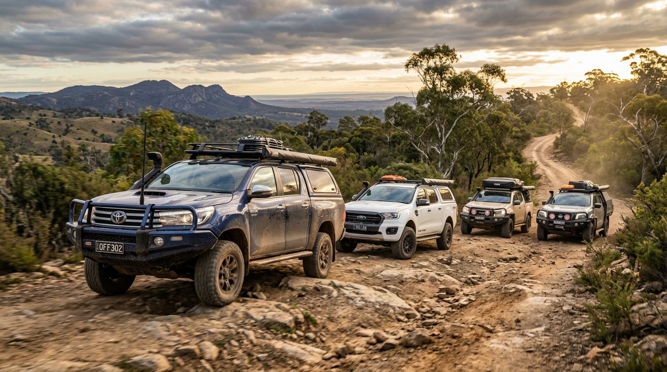 Best used dual-cab 4x4 utes for off-road touring 2026