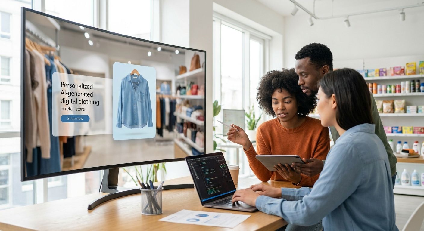Generative AI development for retail media