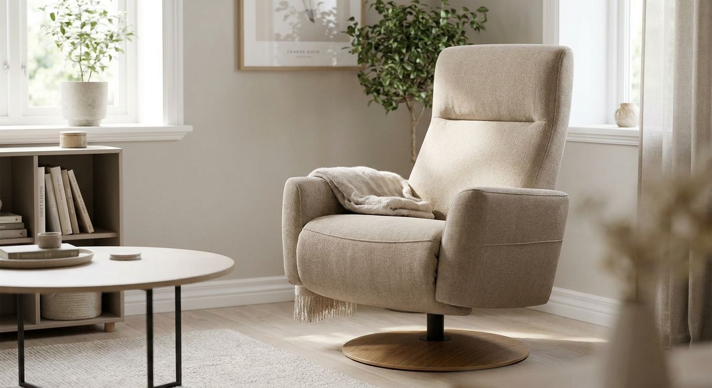 Swivel recliners for small living rooms