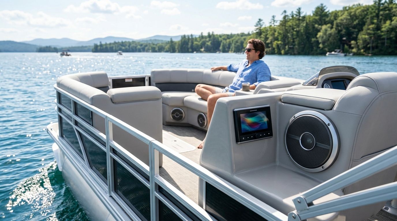 Best marine audio systems for pontoon boats in 2026