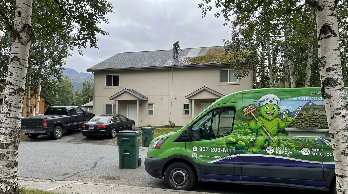 Exterior cleaning for Joint Base Elmendorf-Richardson military housing