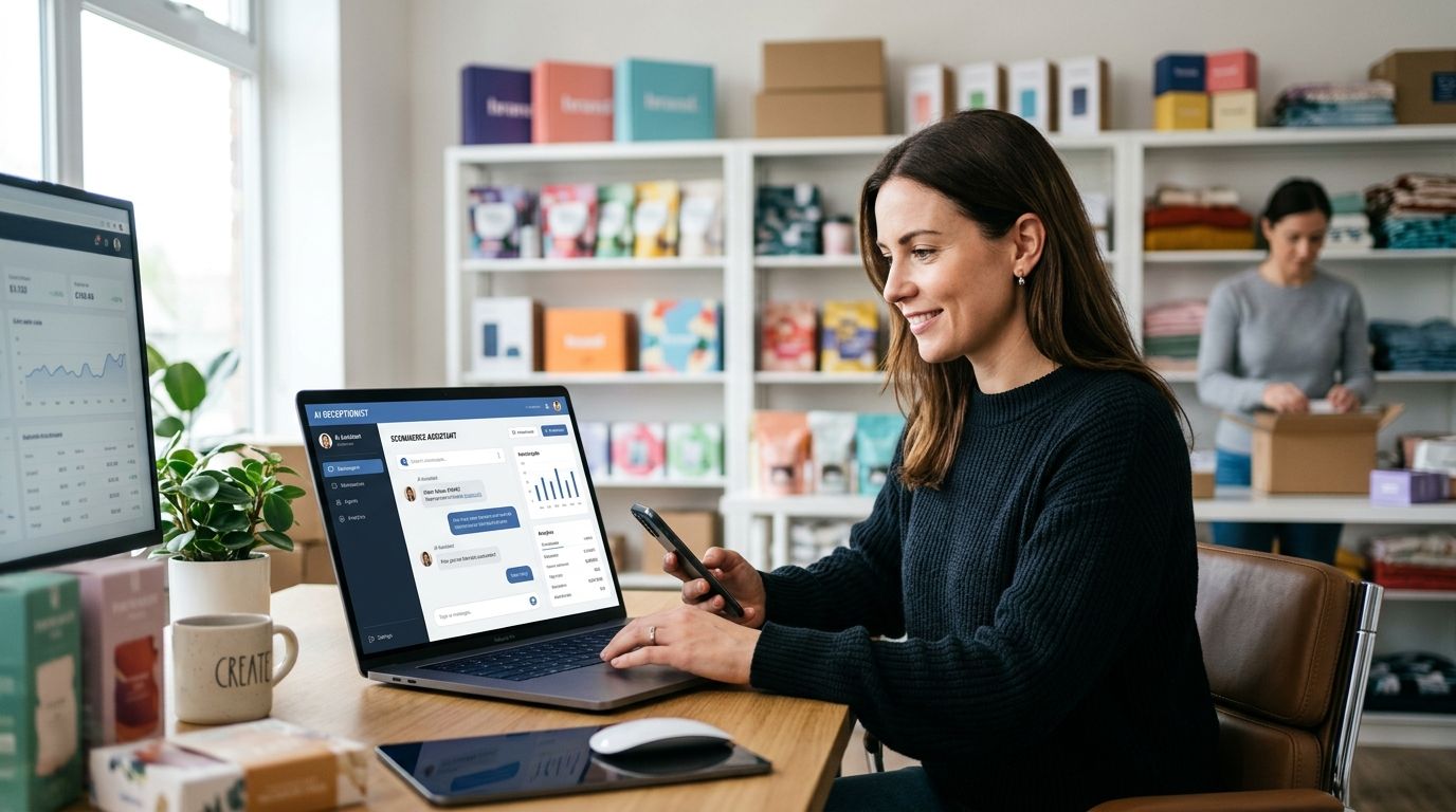 Best AI receptionist software for online stores 2026