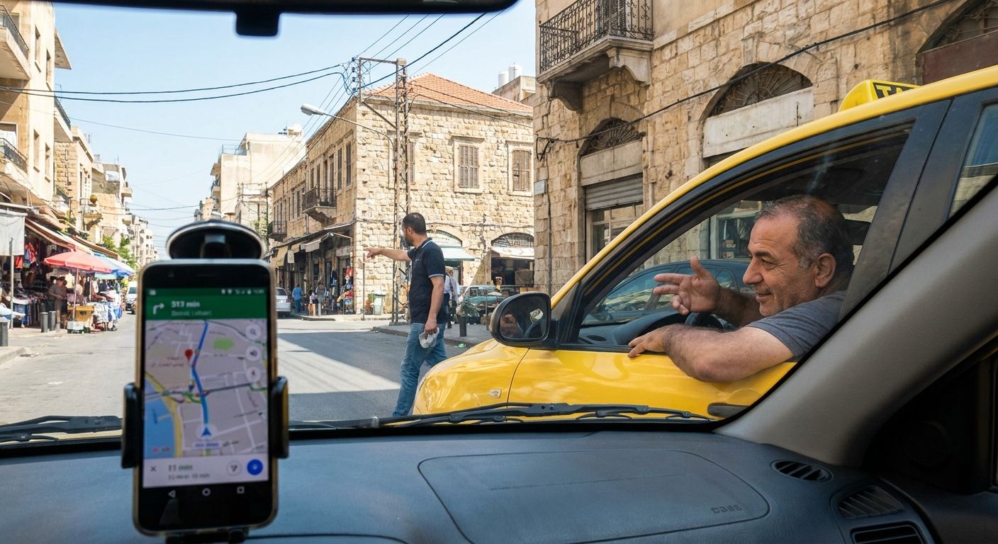 How to ask for directions in Lebanese Arabic while driving