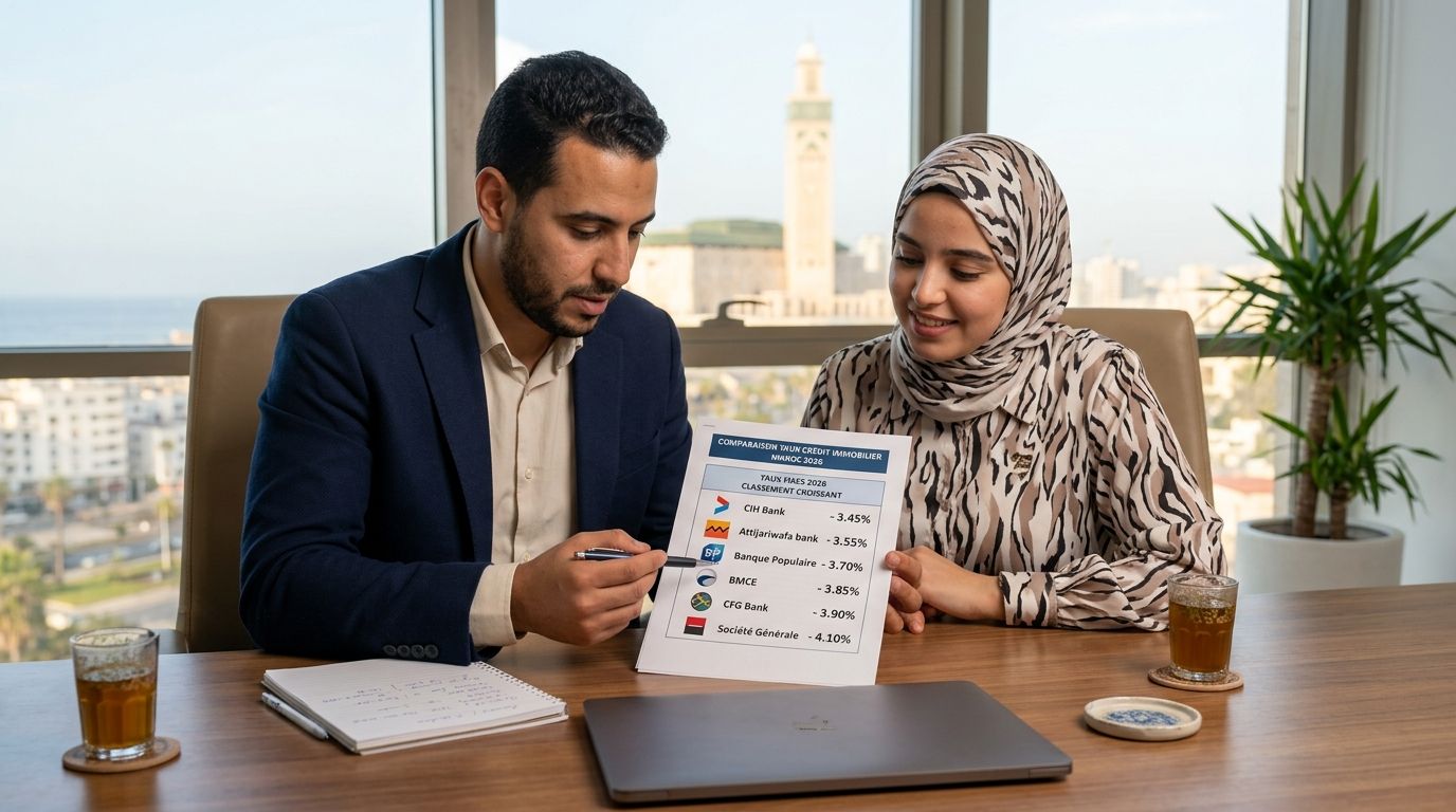 Best mortgage rates in Morocco ranked lowest to highest 2026