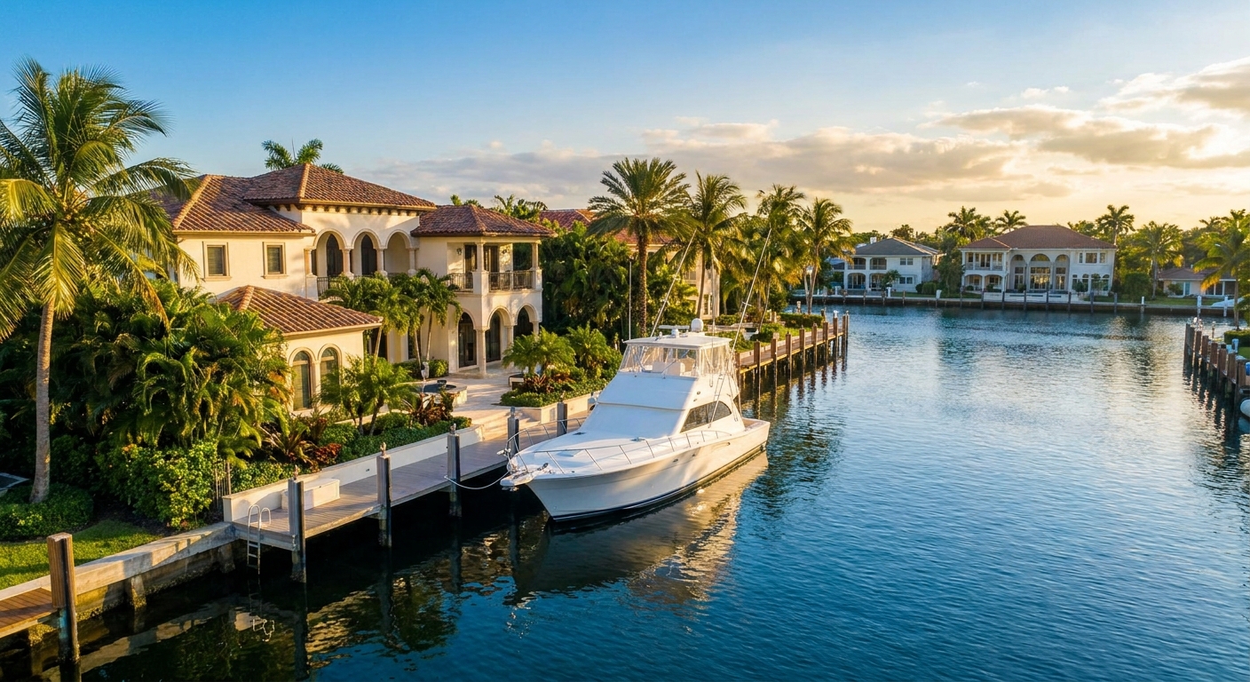 Waterfront homes for boaters in Fort Lauderdale