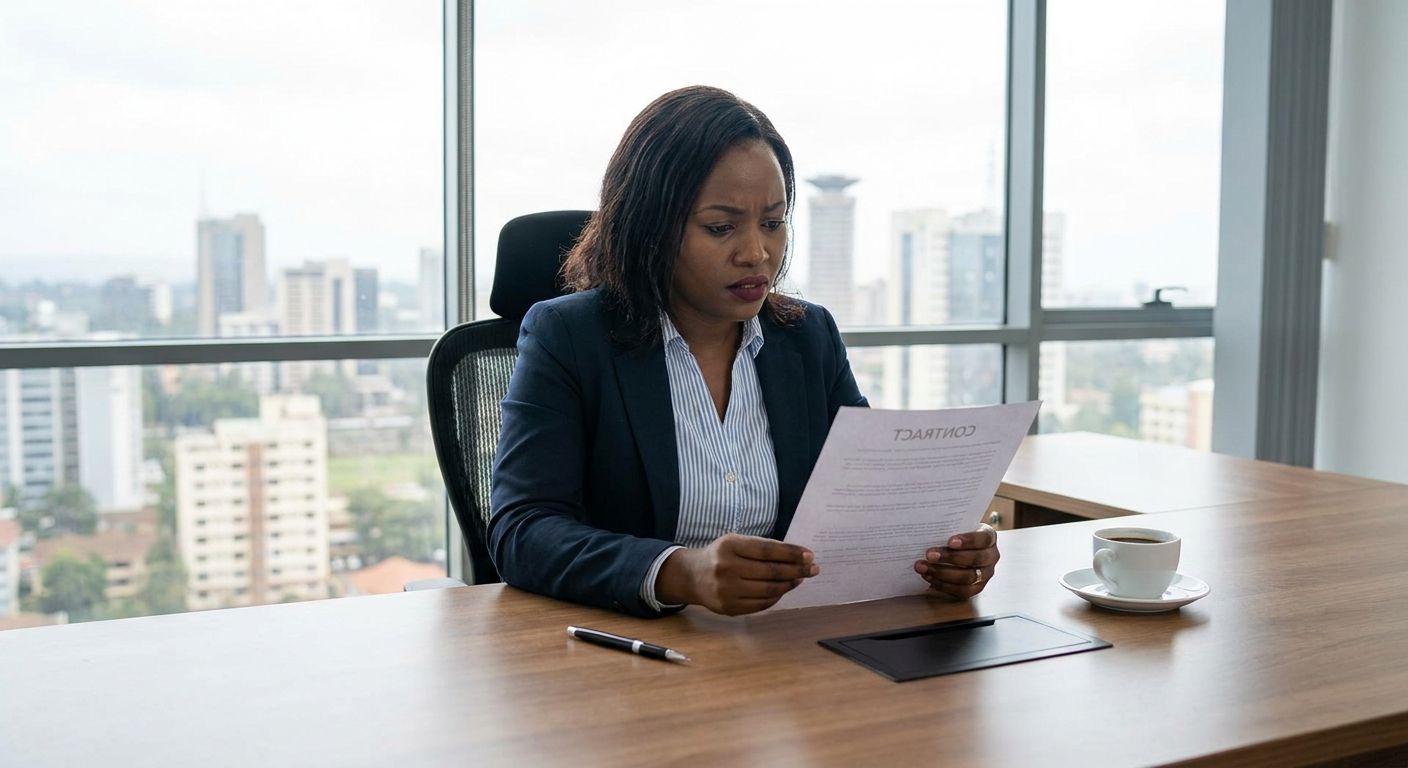 Can I terminate a supplier contract without penalty in Kenya?