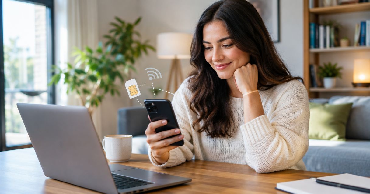 Can I keep my home phone number with an esim?