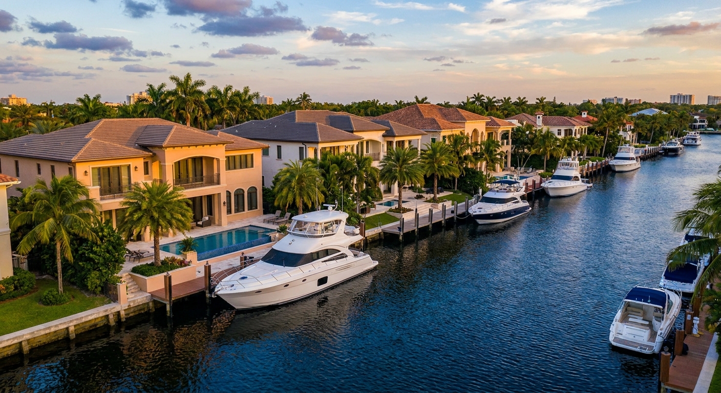 Waterfront homes for sale in Fort Lauderdale