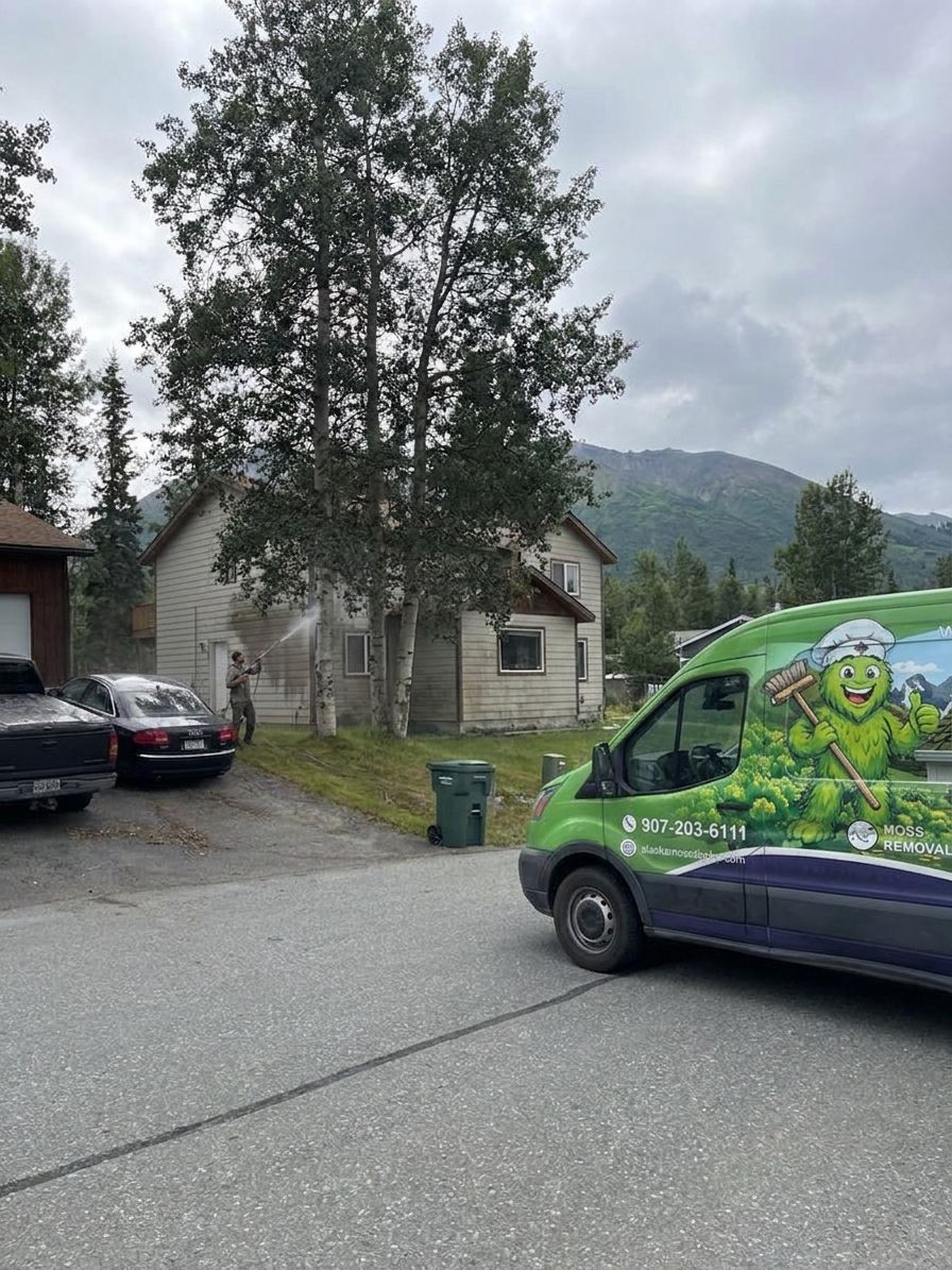 Exterior cleaning for HOA compliance