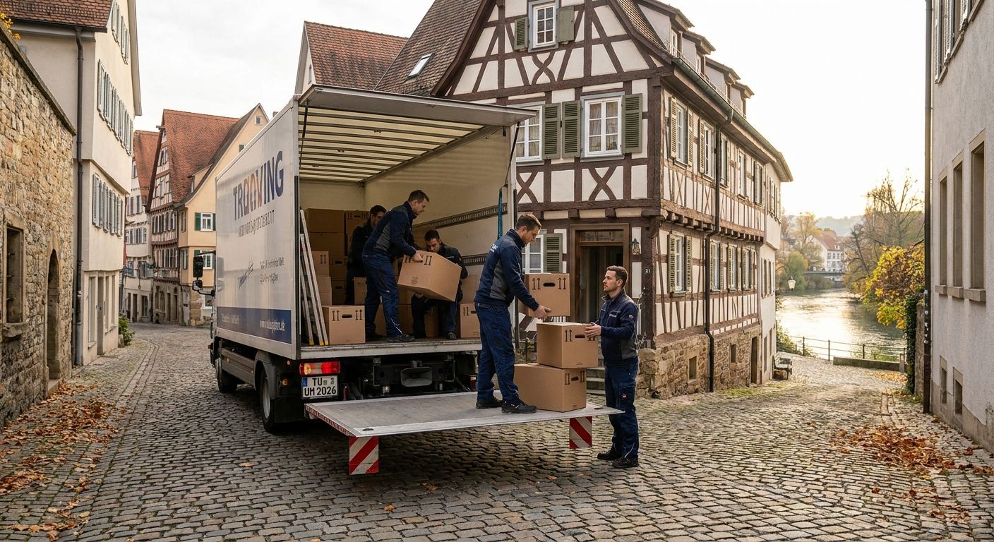 Die besten Umzugsunternehmen in Tübingen 2026