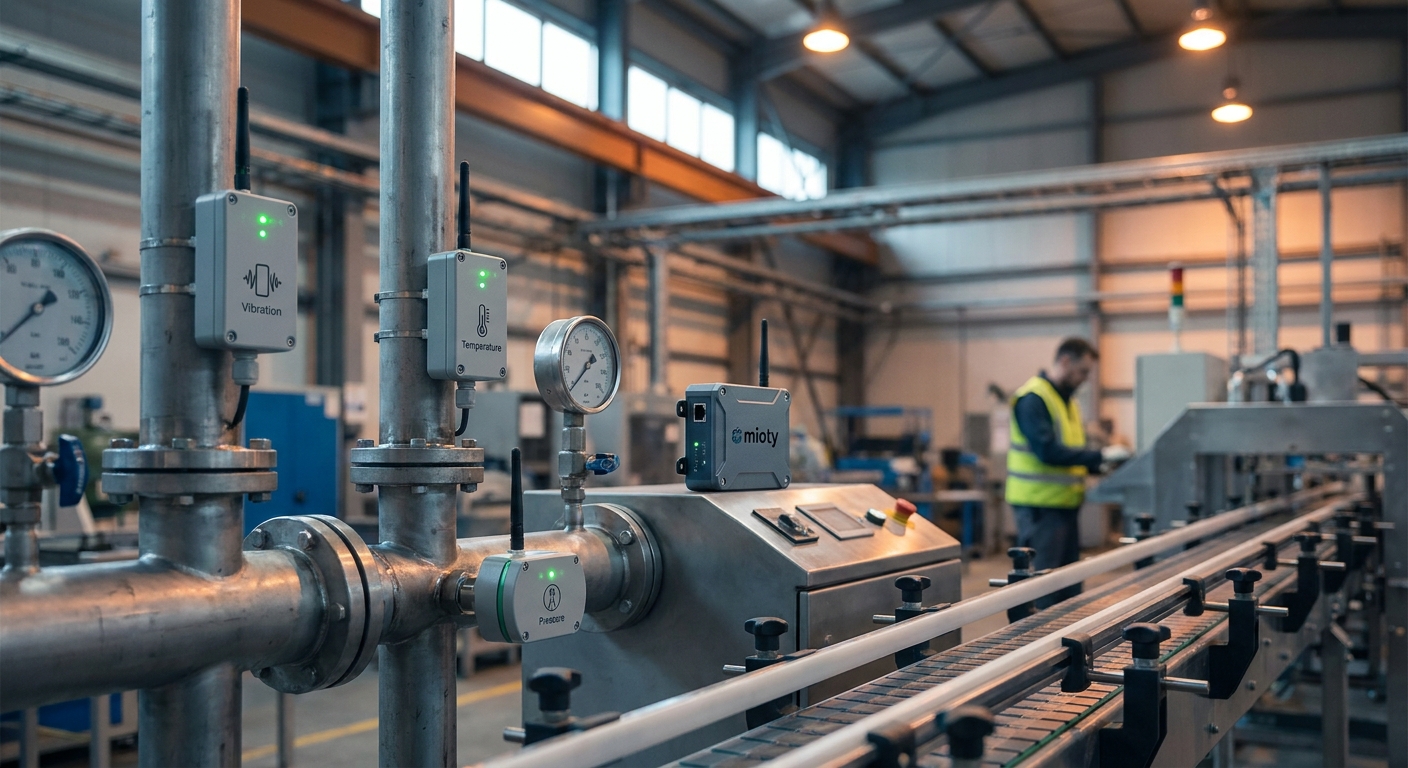 Best sensors for mioty-based industrial monitoring