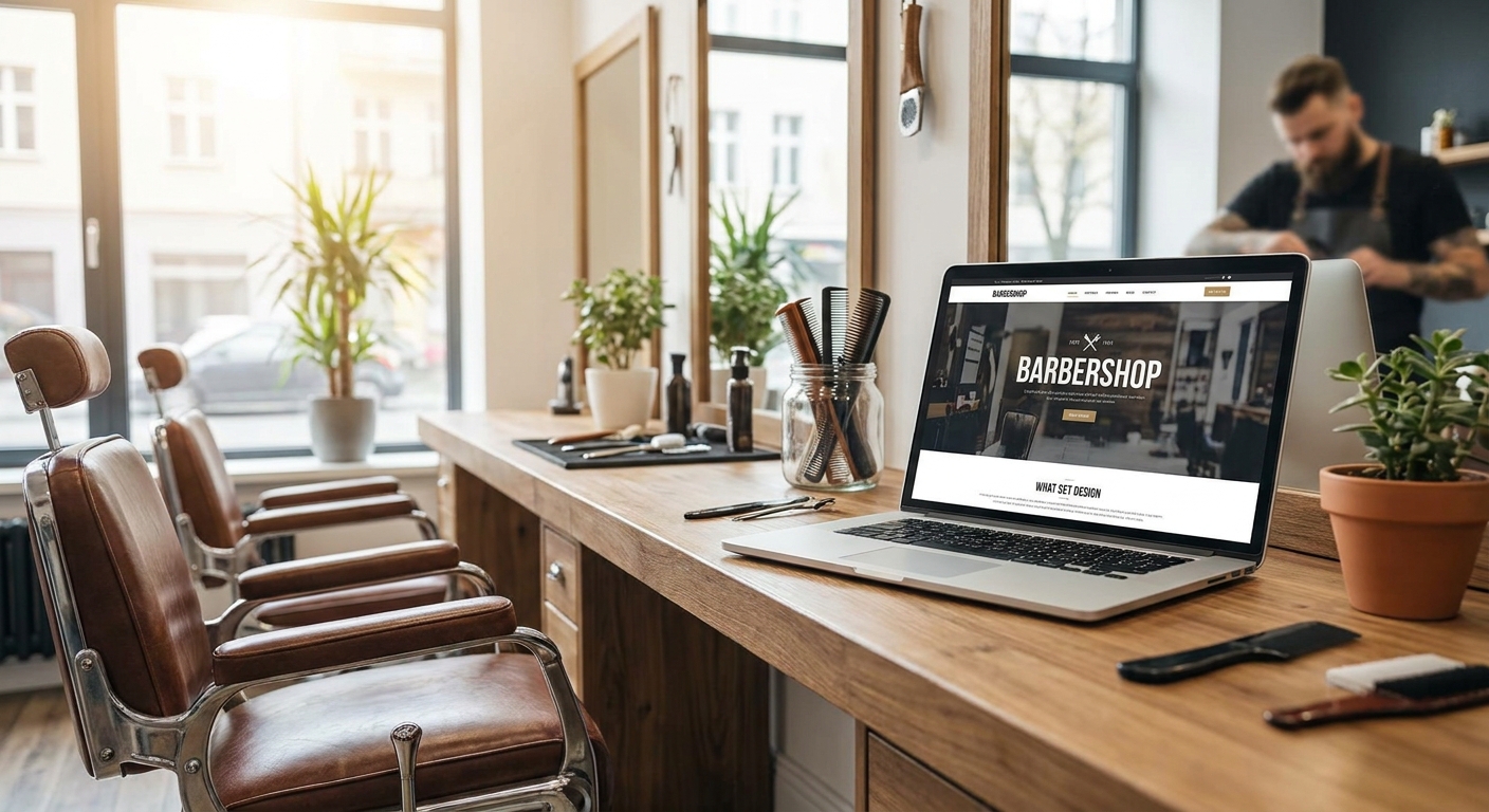 Web design for barbershops