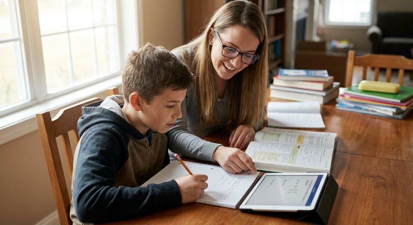 Math tutoring for students who fell behind in class