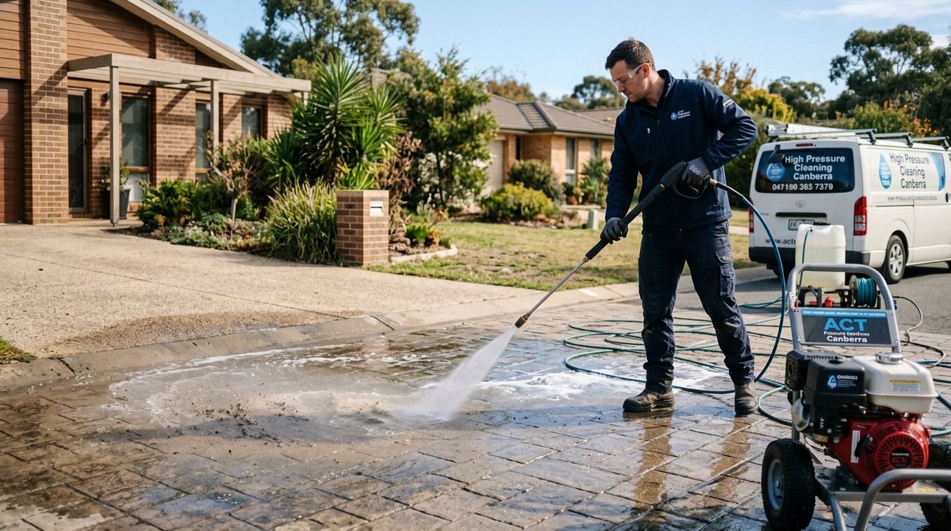 Best high pressure cleaning services in Canberra by price 2026