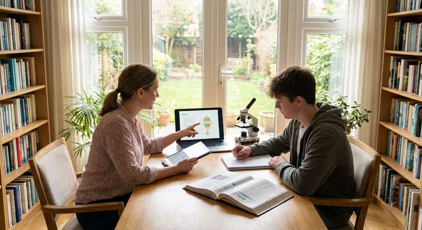 Personalized tutoring for AP Biology students