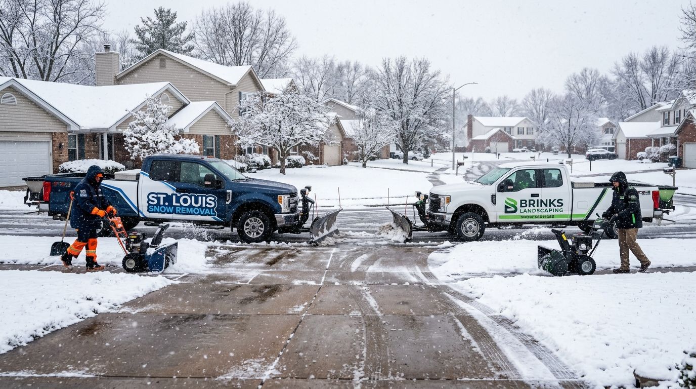 St. Louis Snow Removal vs Brinks Landscaping: which is better in 2026