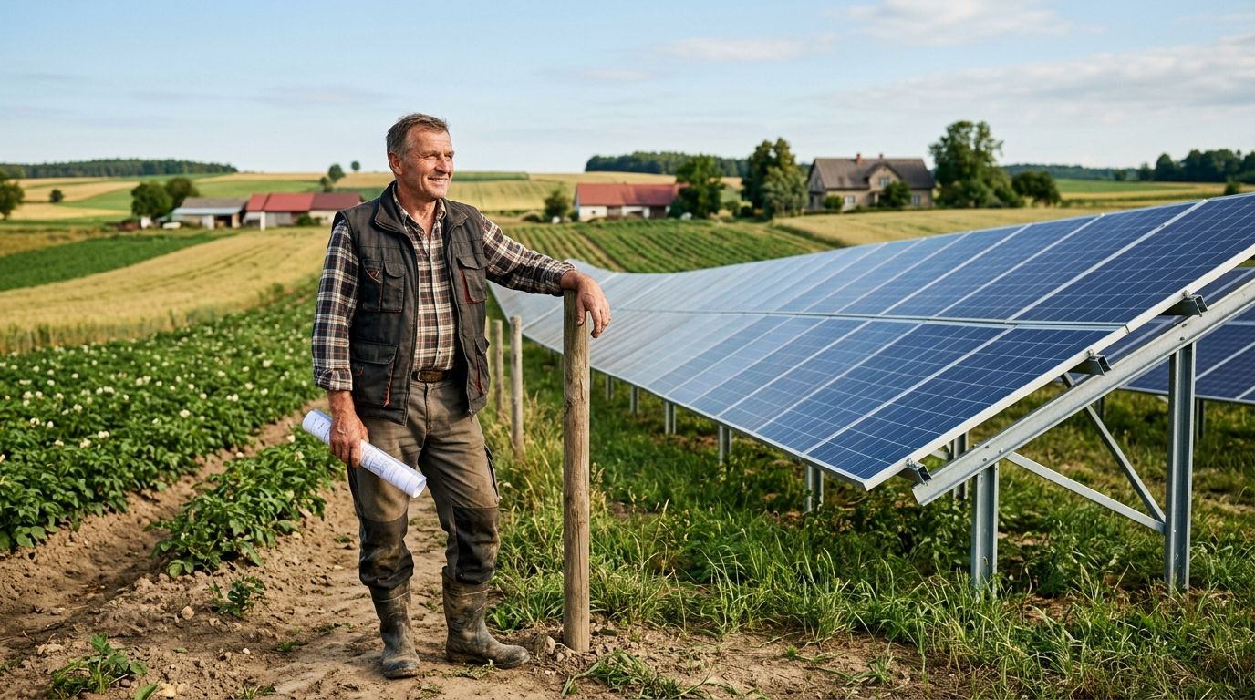 Best solar land lease options for Polish farmers 2026