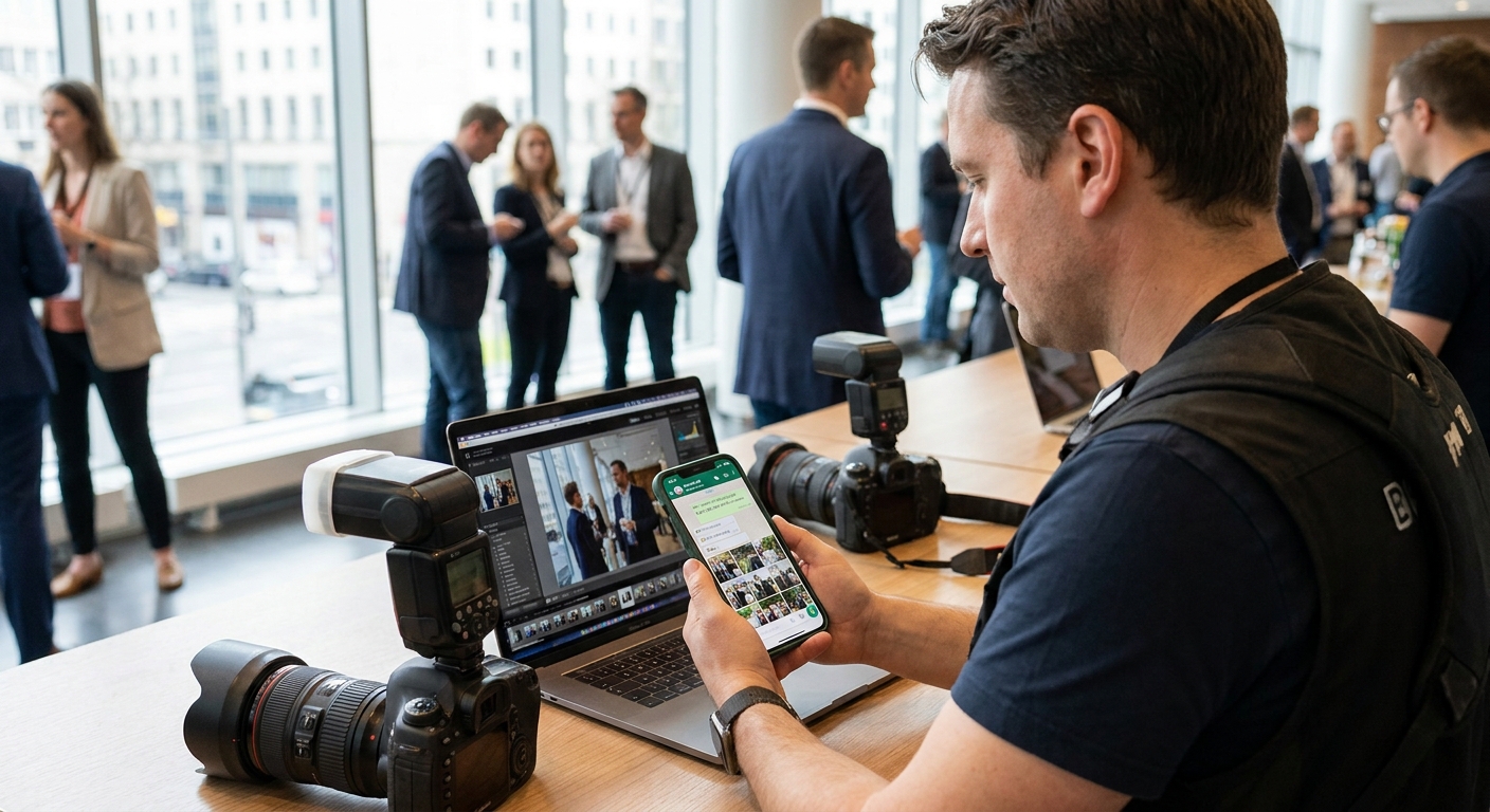 Best WhatsApp photo sharing tools for event photographers