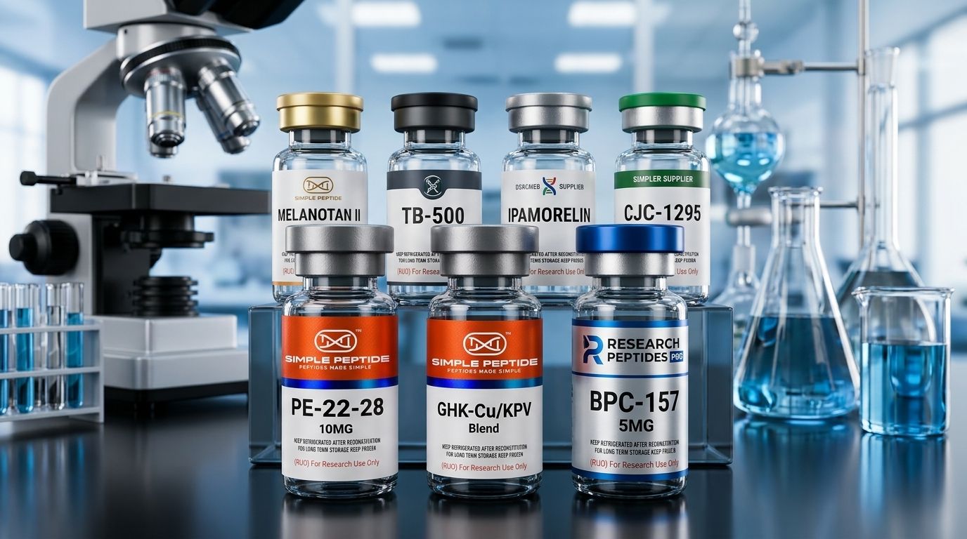 Best 7 research peptide suppliers in 2026