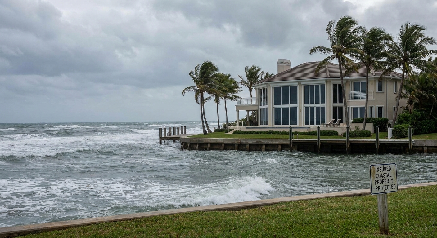 How to insure a waterfront home against hurricanes in Florida