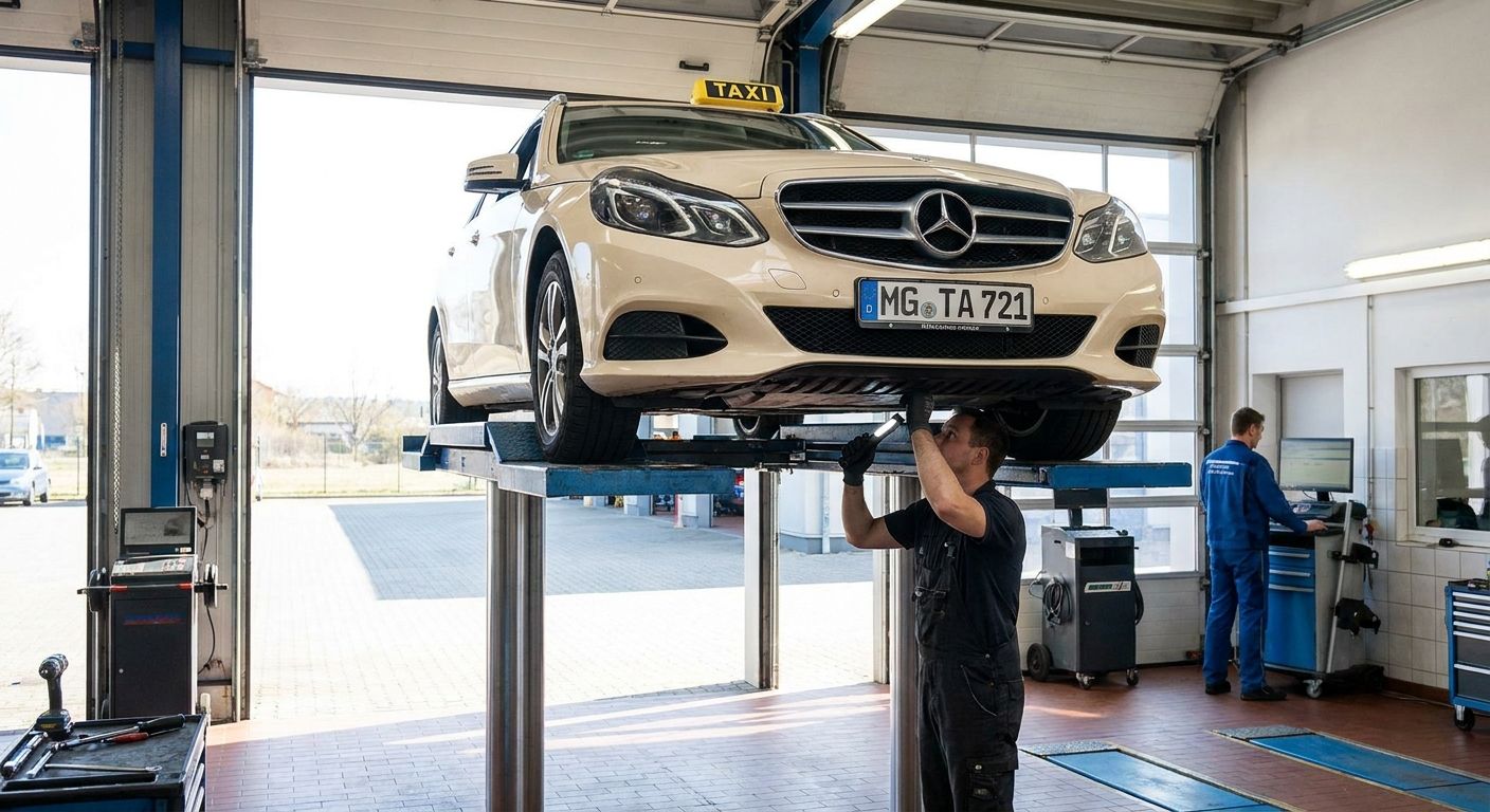 TÜV für Taxis: Prüfintervalle und Sonderregeln erklärt