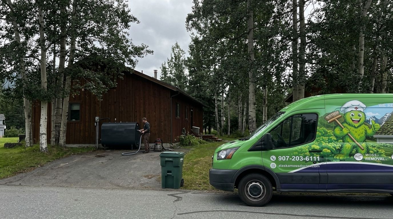 Heating oil tank cleaning for Alaska homes