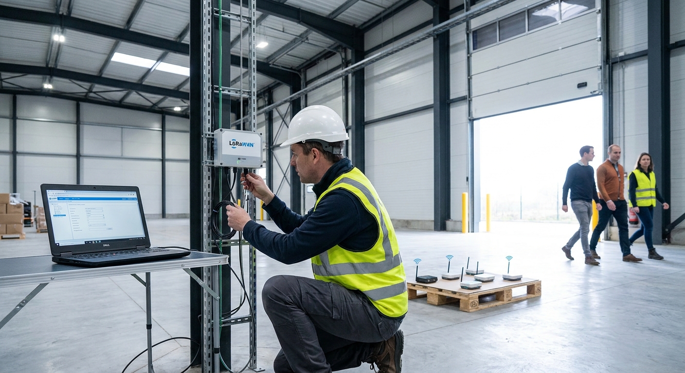 How to set up a private LoRaWAN network for a single facility