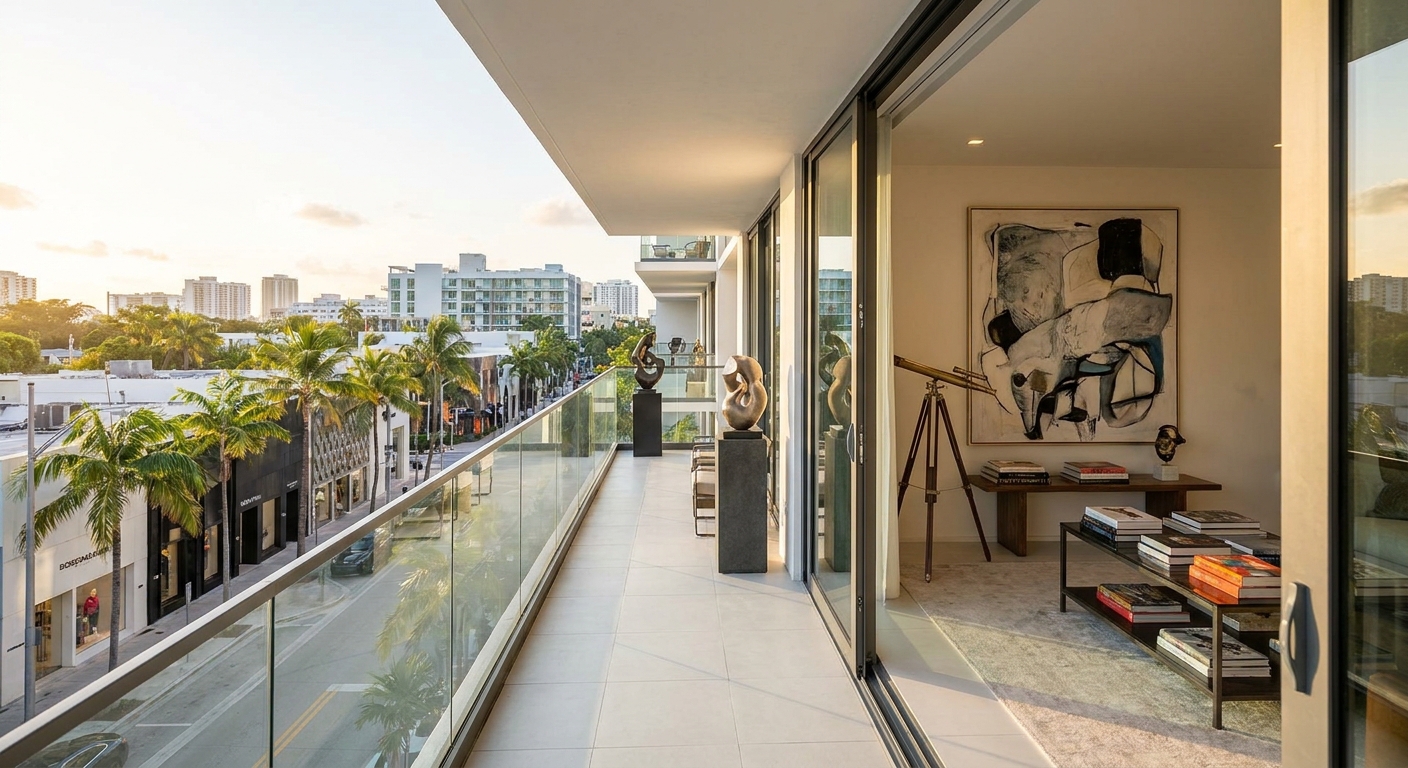 Luxury condos for art collectors in Miami Design District