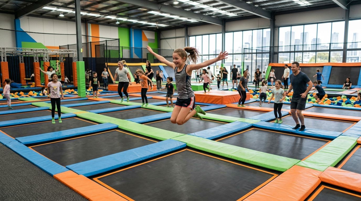 Best indoor trampoline parks in Melbourne 2026