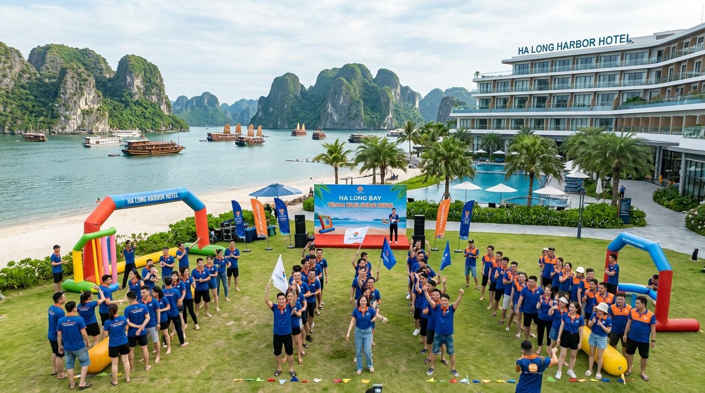 Khách sạn Hạ Long cho đoàn team building: cẩm nang 2026