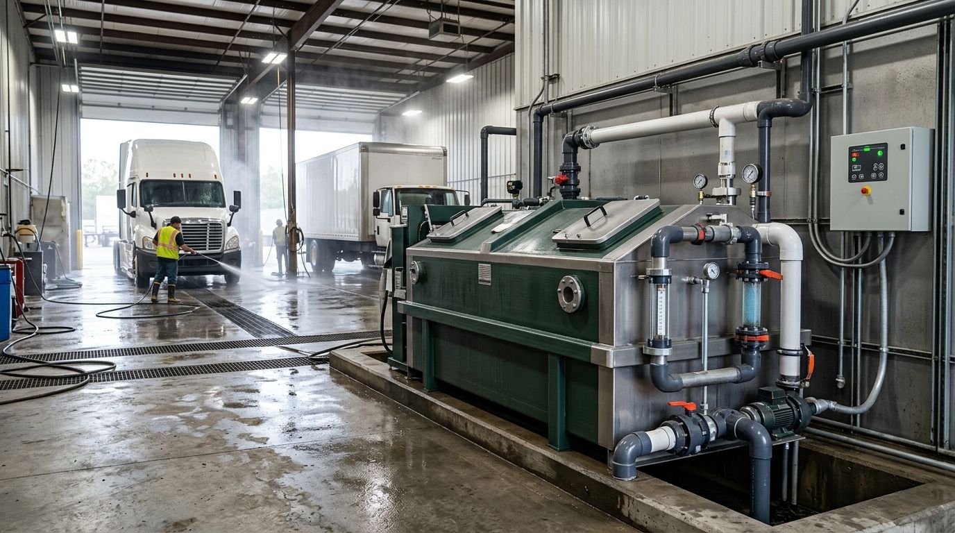 Best oil water separators for truck wash facilities in 2026