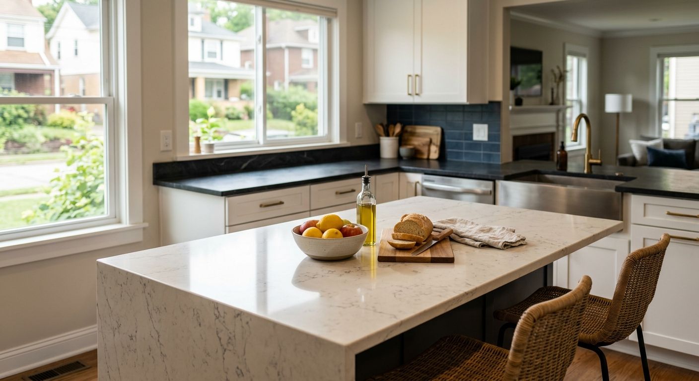 Best kitchen countertop materials for Pittsburgh homes in 2026