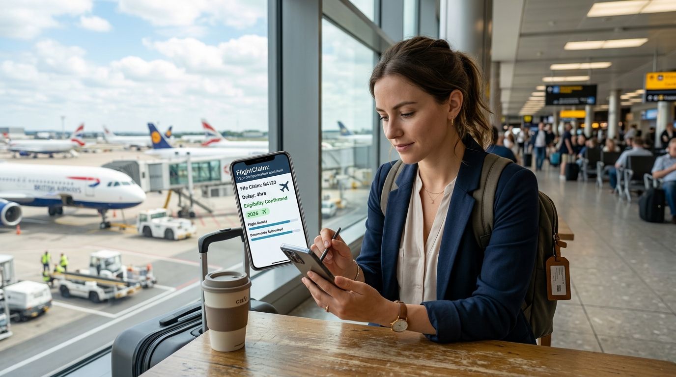 Best apps for filing flight delay compensation claims in 2026