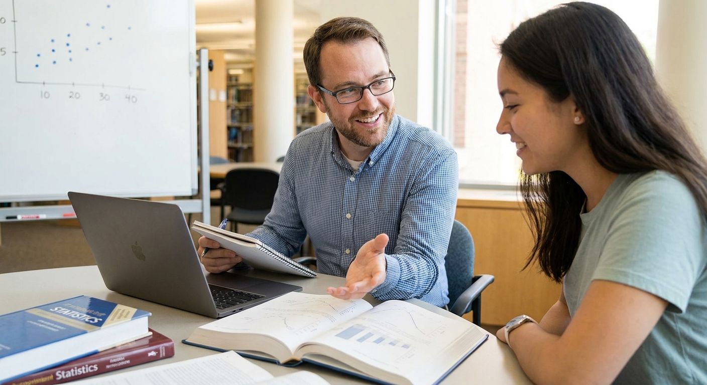 Personalised tutoring for statistics students