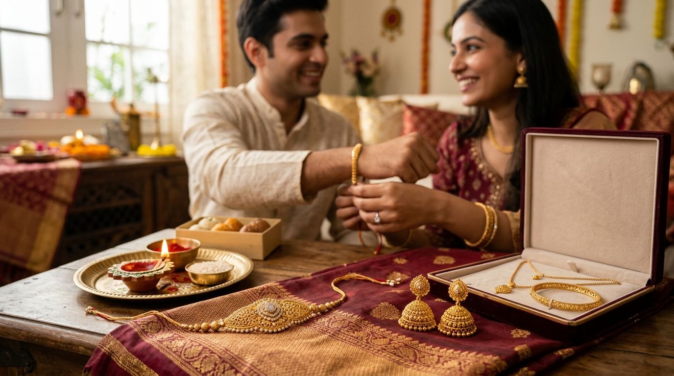 Gold jewellery for Rakhi gifting: complete 2026 guide