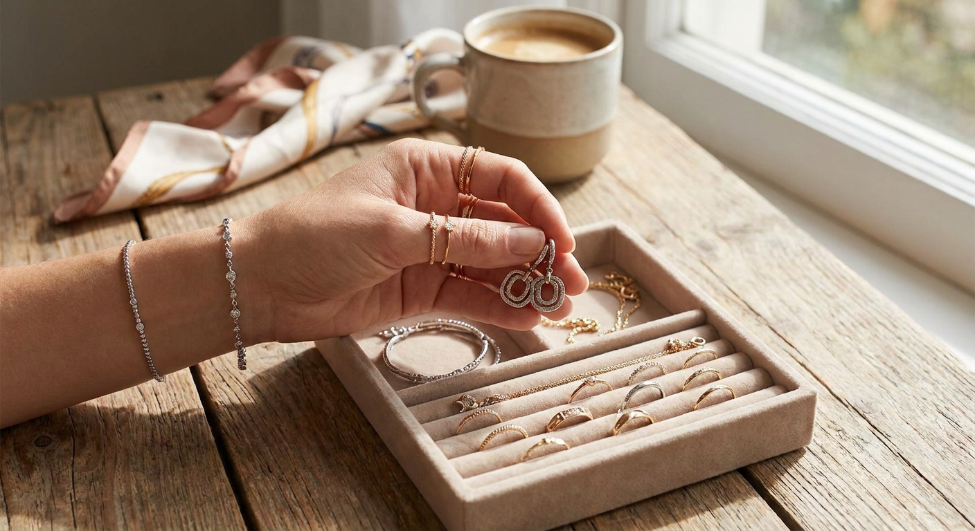 Designer jewelry for treating yourself