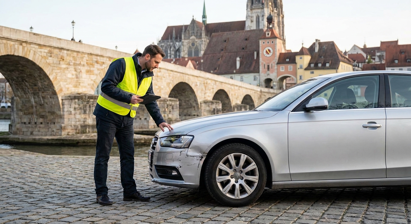 KFZ-Gutachter für Unfallschäden in Regensburg