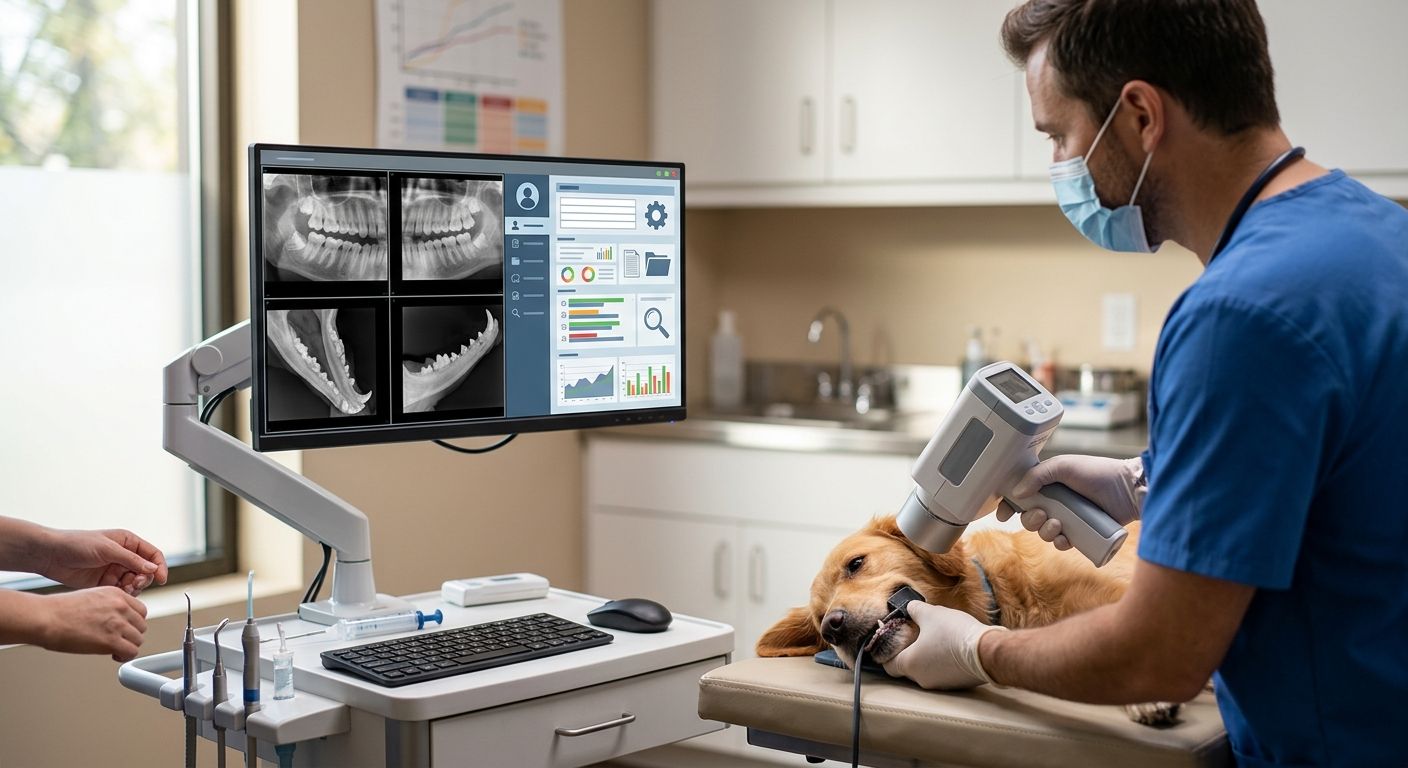 How dental x-rays connect to your pet's health record